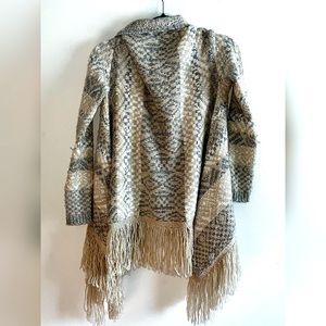 Boho Cardigan with Fringes